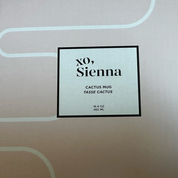 NEW XO Sienna Set of 2 Cactus Mugs - Picture 2 of 2